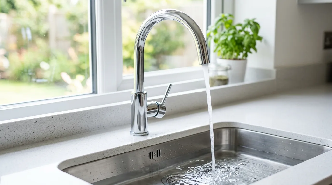 Local Plumbing Master Pros same day plumber fixing a faucet in Newcomerstown, OH